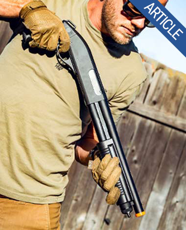 Airsoft shotgun